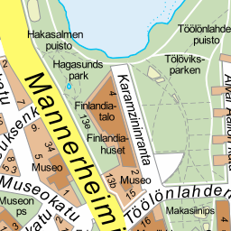 Helsingforsregionens guidekarta