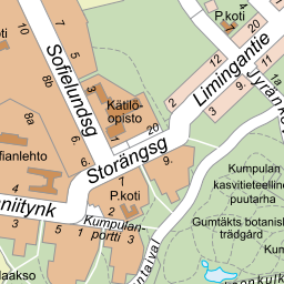helsingin kartta mittaa matka Helsingin seudun opaskartta